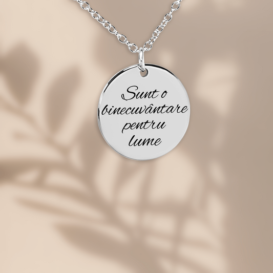 Lănțișor Personalizat "Binecuvântare"